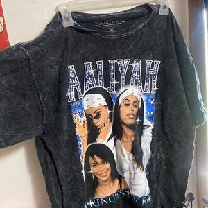Forever 21 aaliyah graphic tee top